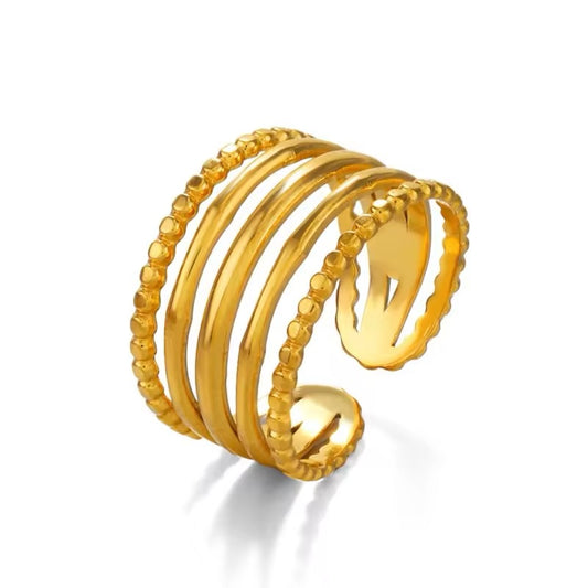 Mellia 18k gold plated