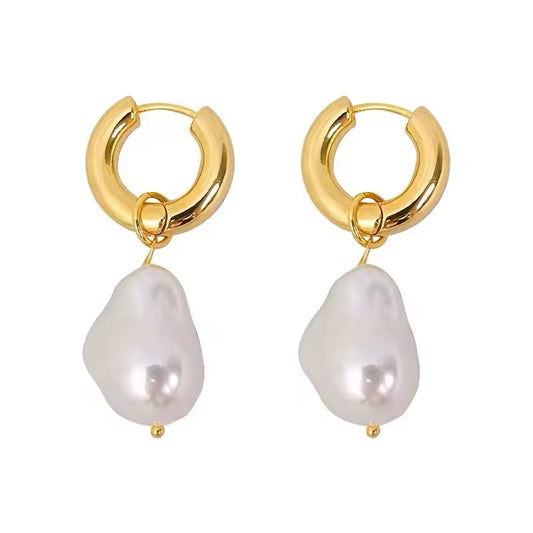 Emme Pearl 18k plated