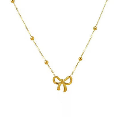 Bowknot 18k gold plated